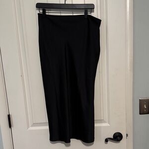 Black Midi Skirt